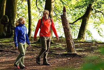 Wanderer im Naturpark Stechlin-Ruppiner Land