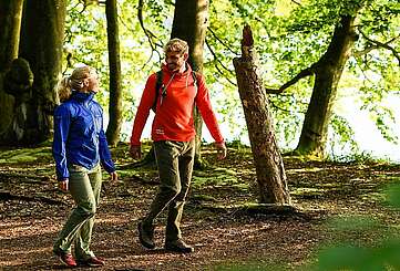 Wanderer im Naturpark Stechlin-Ruppiner Land