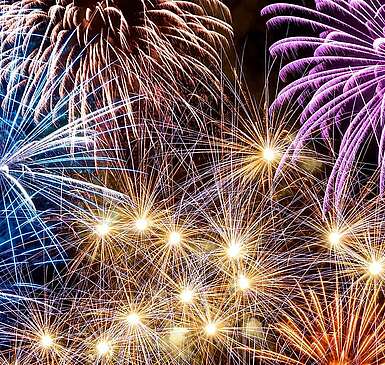 Silvester-Feuerwerk