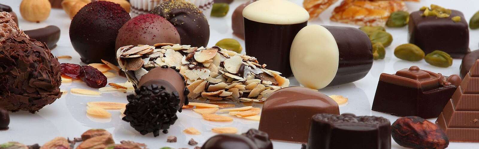 Schokopralinen aus der Confiserie Felicitas