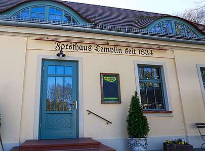 Eingang zur Schänke der Braumanufaktur