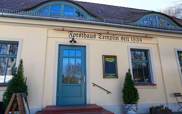 Eingang zur Schänke der Braumanufaktur