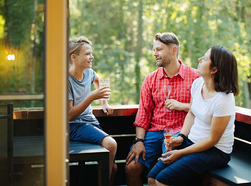 Familie im Hotel "Zur Waldhufe"