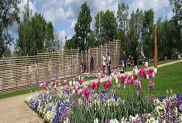 Ans Blumenmeer der BUGA nach Klein-Venedig