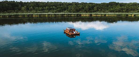 Floßtour auf dem Schwielochsee