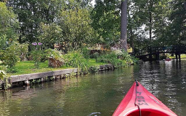 Unterwegs mit dem Kajak