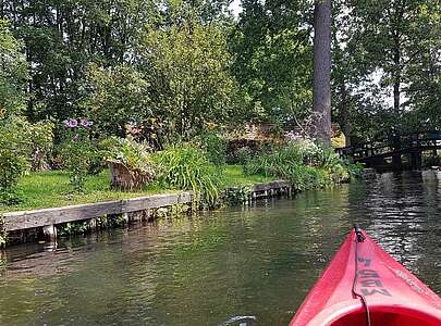 Unterwegs mit dem Kajak