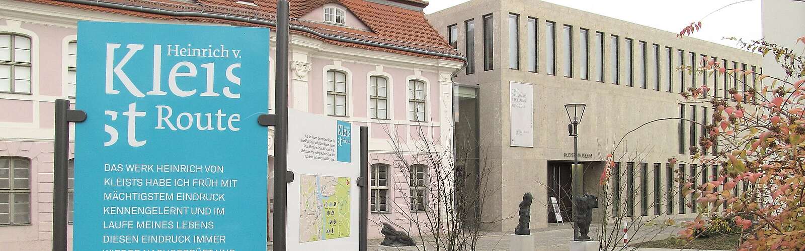 Blick auf das Kleistmuseum in Frankfurt (Oder)