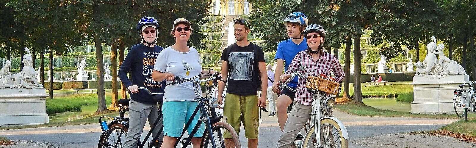 Tandemtour im Park Sanssouci
