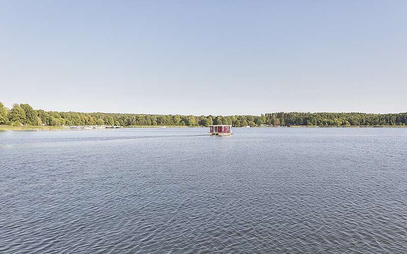 Hausboot auf dem Stolpsee