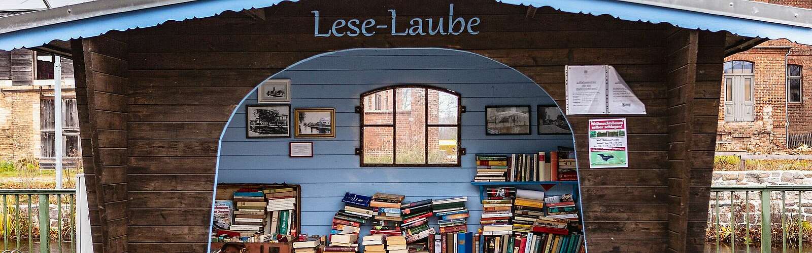 Lese-Laube in Zerpenschleuse