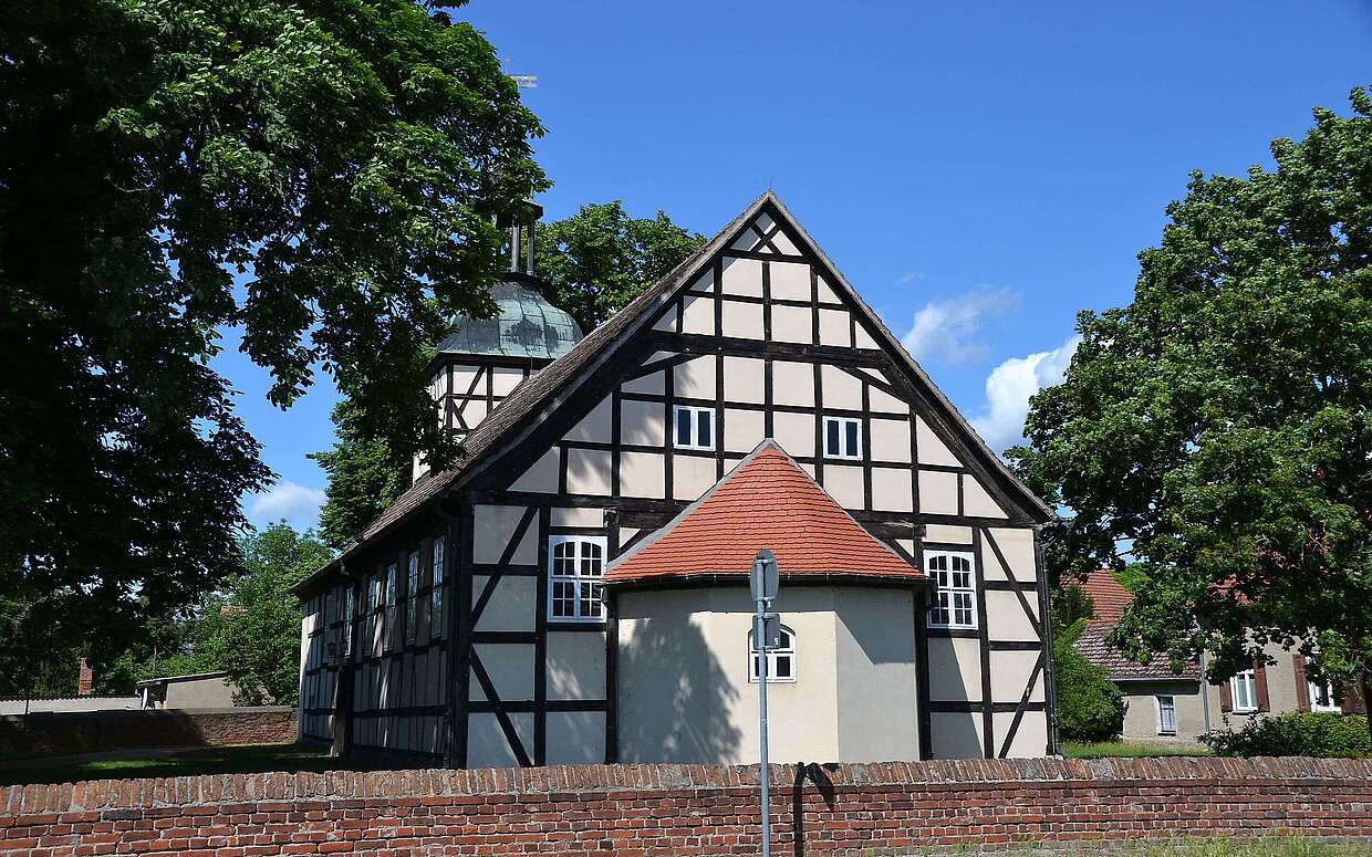 Fachwerkkirche von Milow