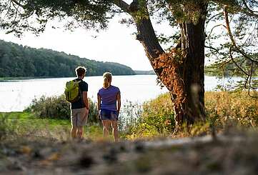 Wanderer am Roofensee