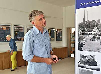 Ausstellung in der Gartenstadt Marga