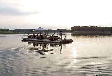Floßfahrt in der Uckermark