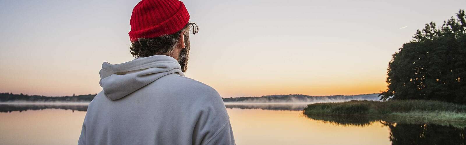 Morgenstimmung über dem See