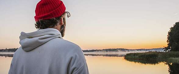 Morgenstimmung über dem See