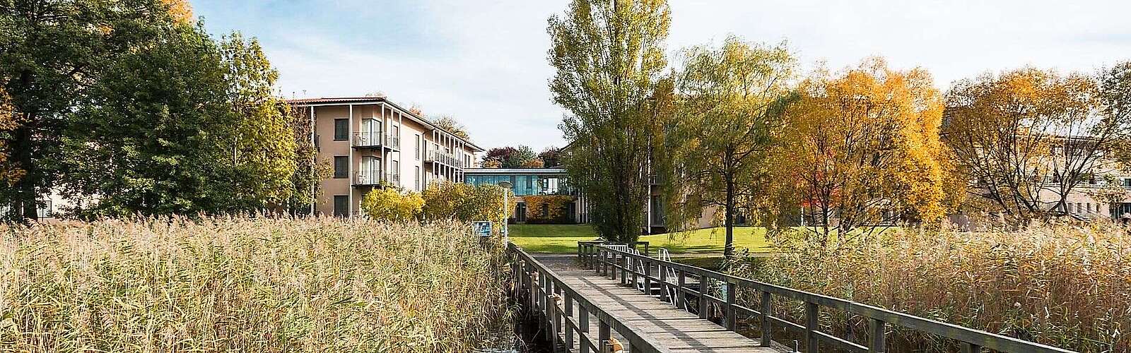 Seehotel Rheinsberg, Blick vom Wasser