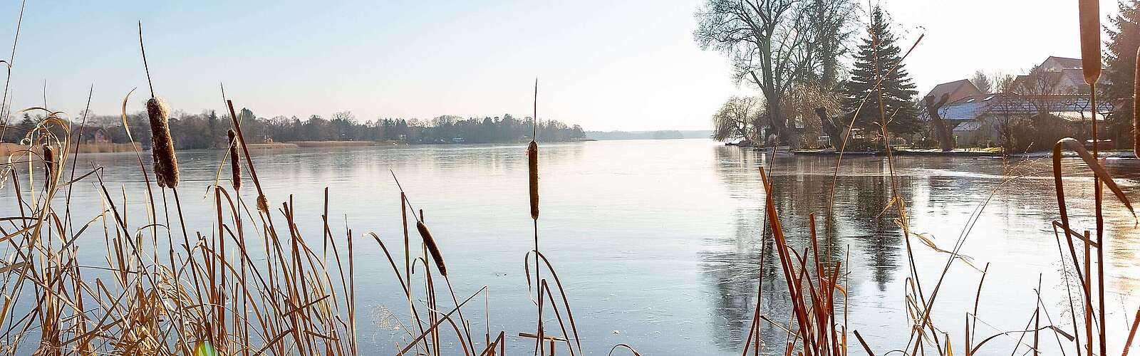 Müllroser See im Winter