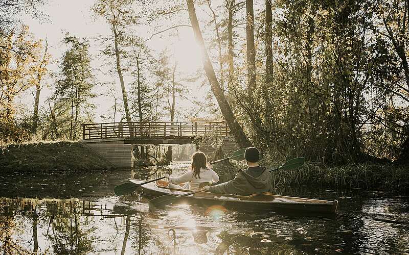 Kanutour im herbstlichen Spreewald