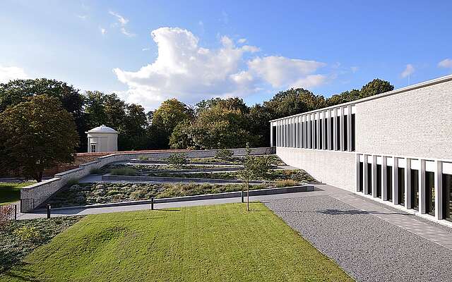 Neuanbau des Museums Neuruppin mit Rundtempel