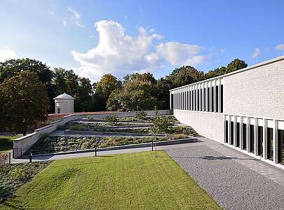 Neuanbau des Museums Neuruppin mit Rundtempel