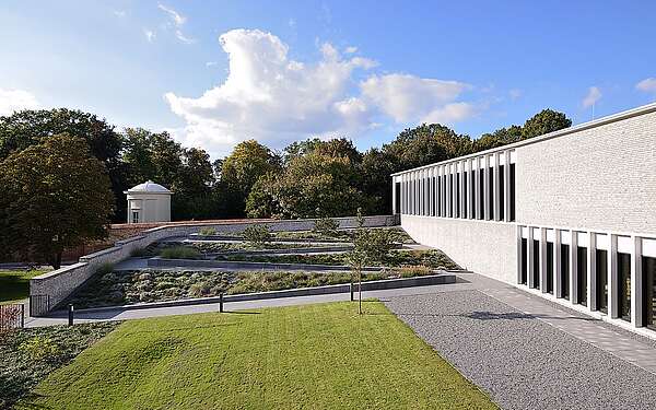 Neuanbau des Museums Neuruppin mit Rundtempel