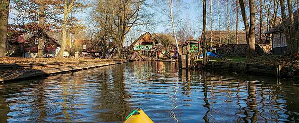 Kanutour in Lehde