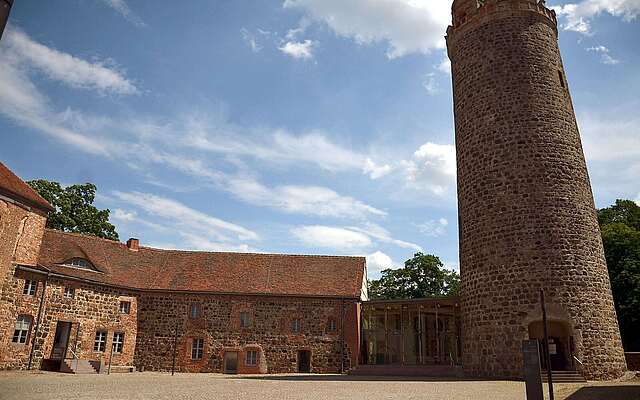 Bischofsresidenz Burg Ziesar mit Bergfried