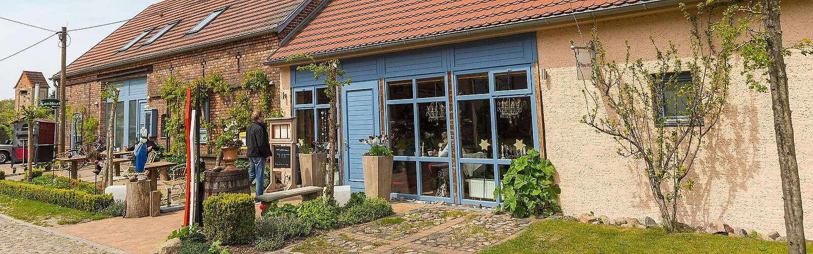 Außenbereich vom Restaurant Landlust Körzin