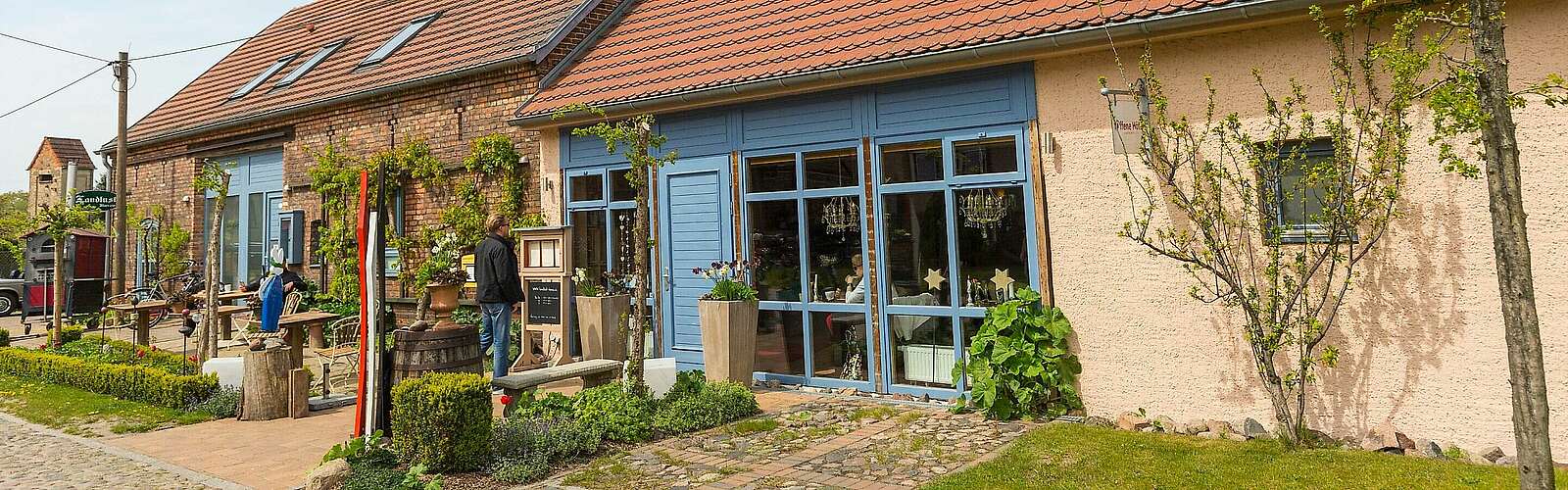 Außenbereich vom Restaurant Landlust Körzin