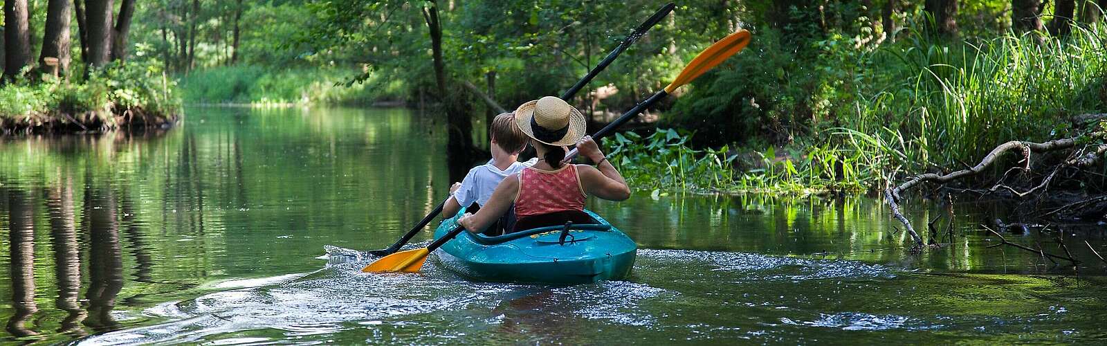 Kanufahrt im Spreewald