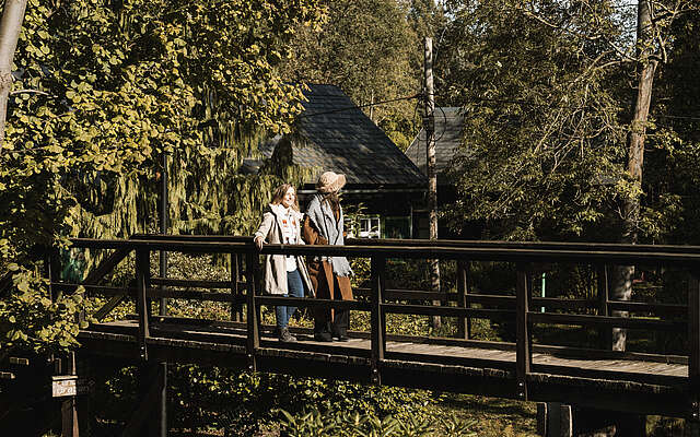 Spaziergang durch das Museumsdorf Lehde