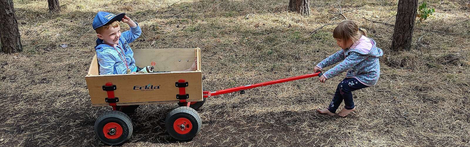 Mit dem Wagen unterwegs