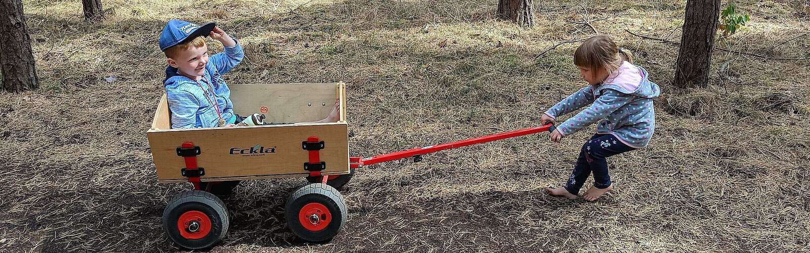 Mit dem Wagen unterwegs