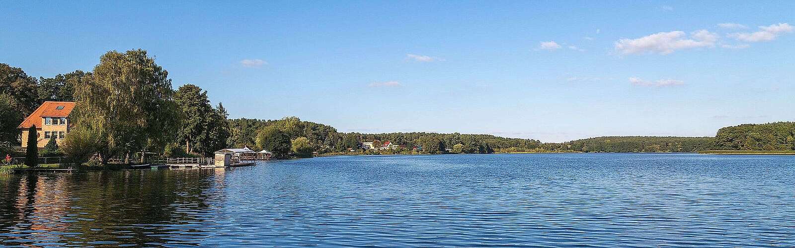 Blick auf den Oberpfuhlsee