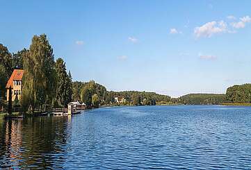 Blick auf den Oberpfuhlsee