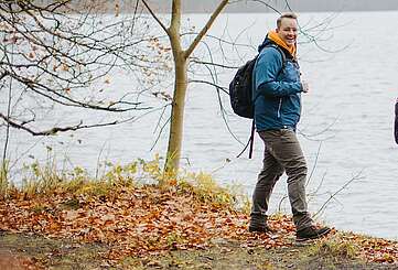 Familienwanderung am Stechlinsee
