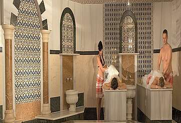 Hamam in der Kristall Kur- und Gradier-Therme Bad Wilsnack