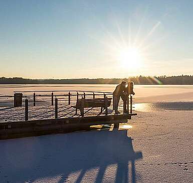 Winterlicher Scharmützelsee