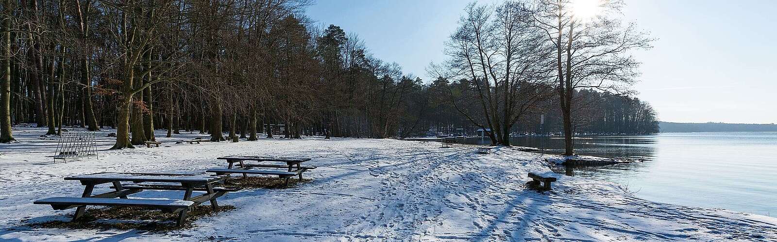 Rastplätze am Stechlinsee