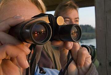 Naturbeobachtung mit dem Fernglas