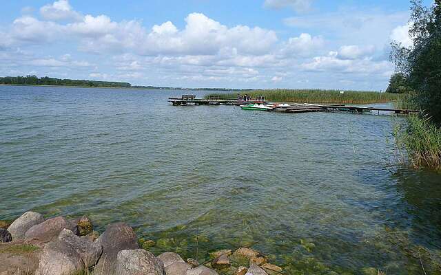 Blick auf den Oberuckersee