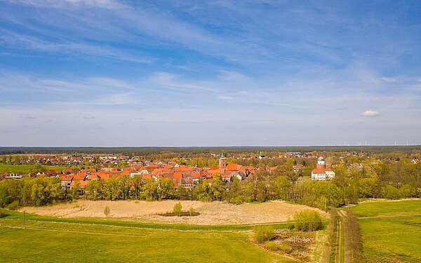 Blick auf Lenzen