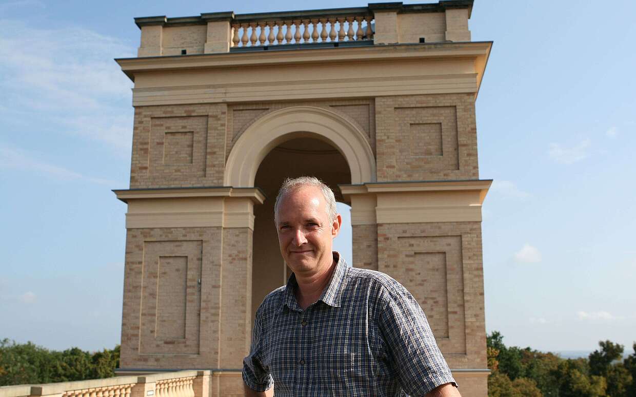 Ulrich Koltzer im Schloss Belvedere