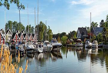 Boote am Ferienpark Scharmützelsee