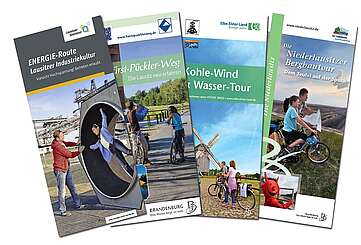 Flyer ENERGIE-Route und Radwege
