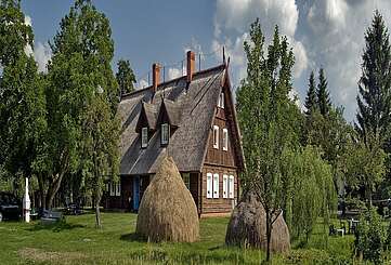 Traditionelles Spreewaldhaus in Burg (Spreewald)