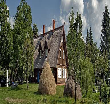 Traditionelles Spreewaldhaus in Burg (Spreewald)