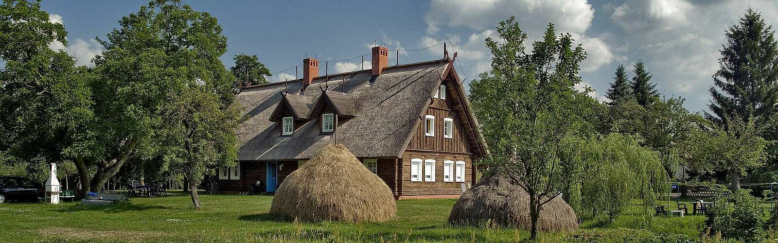 Traditionelles Spreewaldhaus in Burg (Spreewald)